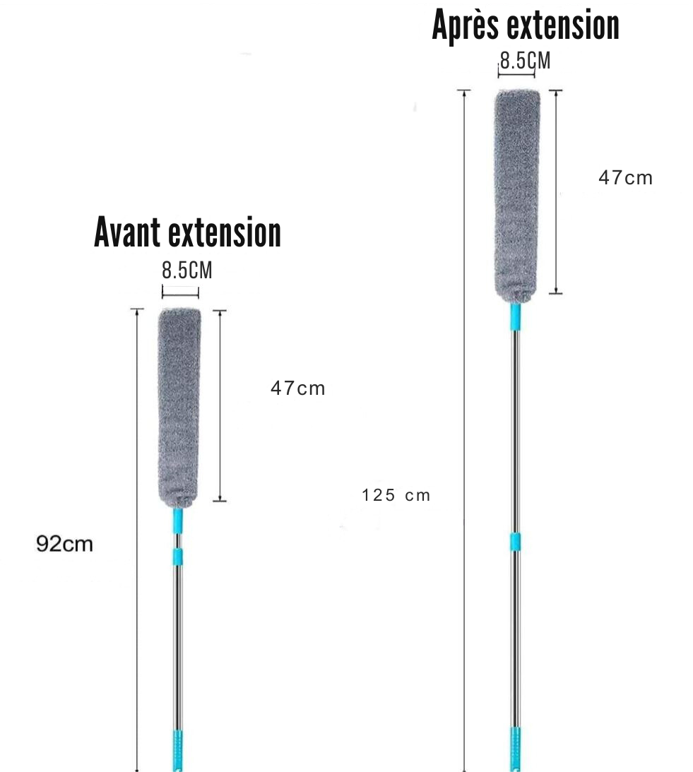 Dust Cleaner | Chiffon Rétractable de Nettoyage des Interstices