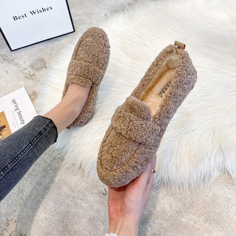 Journi™ - Chaussons en peluche