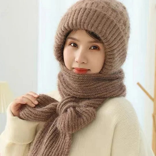 Bonnet-Écharpe-coupe-vent™: Alliez CONFORT et STYLE tout en restant au chaud.