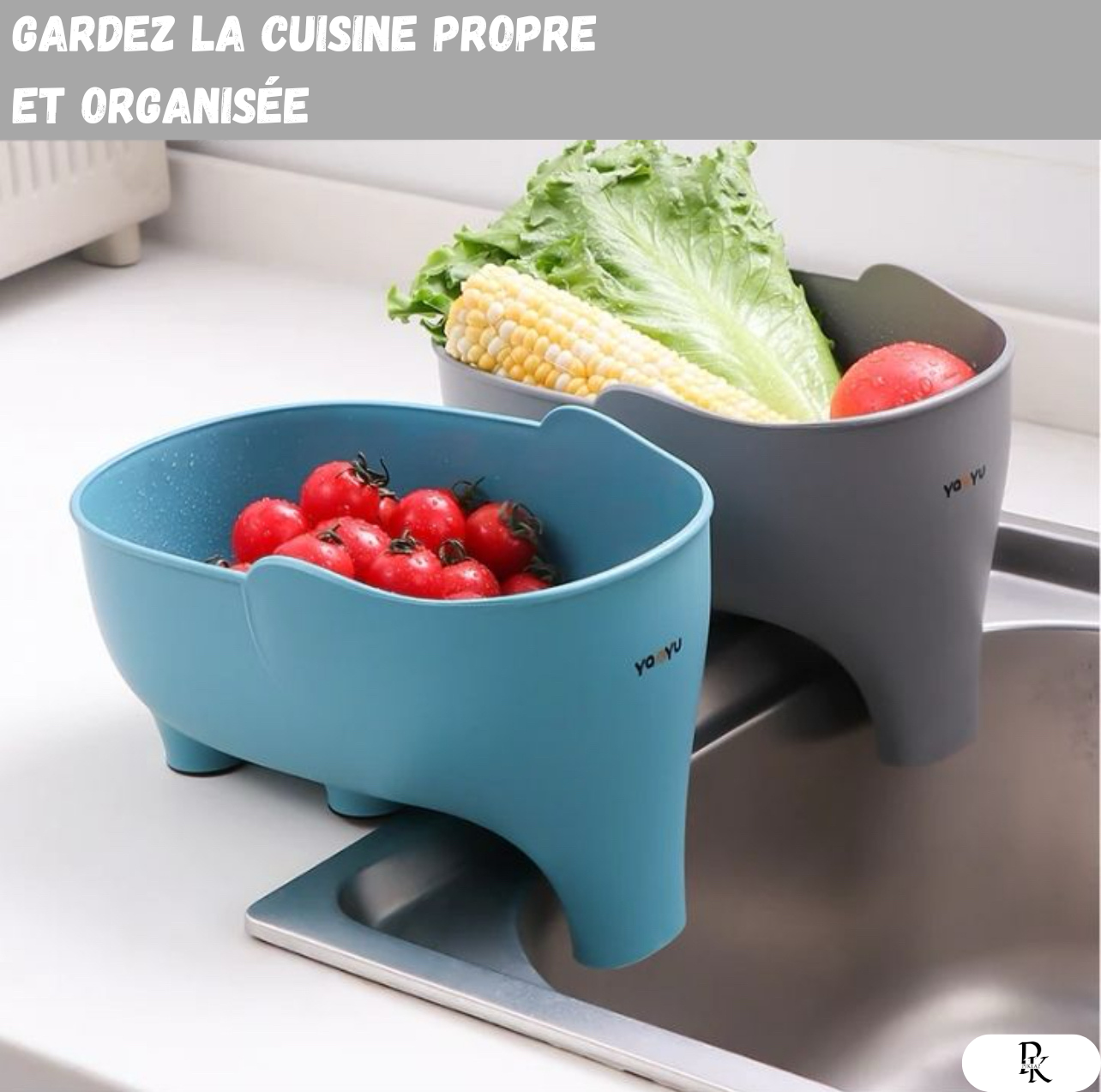 50% RÉDUCTION TEMPORAIRE | NOUVEAU EasyDrain™ | Obtenez une cuisine propre et hygiénique!
