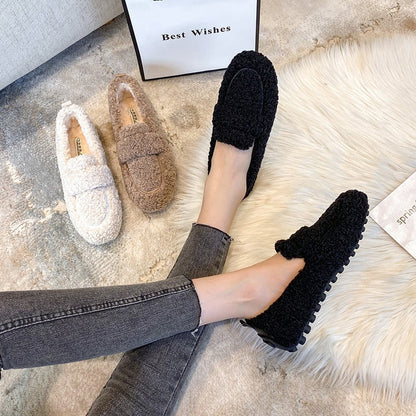 Journi™  - Chaussons en peluche