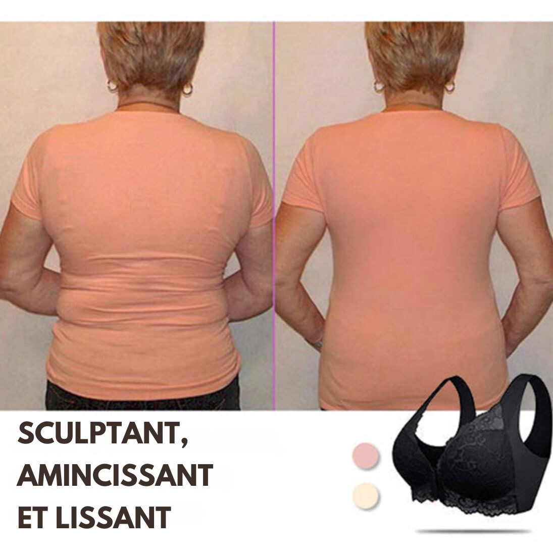 DouceForme™, profitez d'un effet sculptant et amincissant, dans un tissu doux qui épouse vos formes tout en offrant un confort inégalé.| 1 + 2 Gratuit