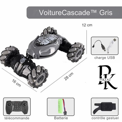 VoitureCascade™ - Voiture-jouet commandée avec reconnaissance de gestes